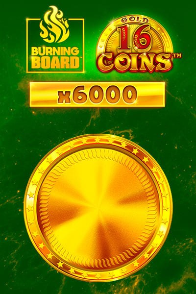 16 Coins Gold Burning Board Scratchcard