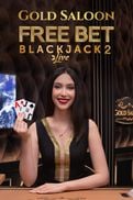 Gold Saloon Free Bet Blackjack 2
